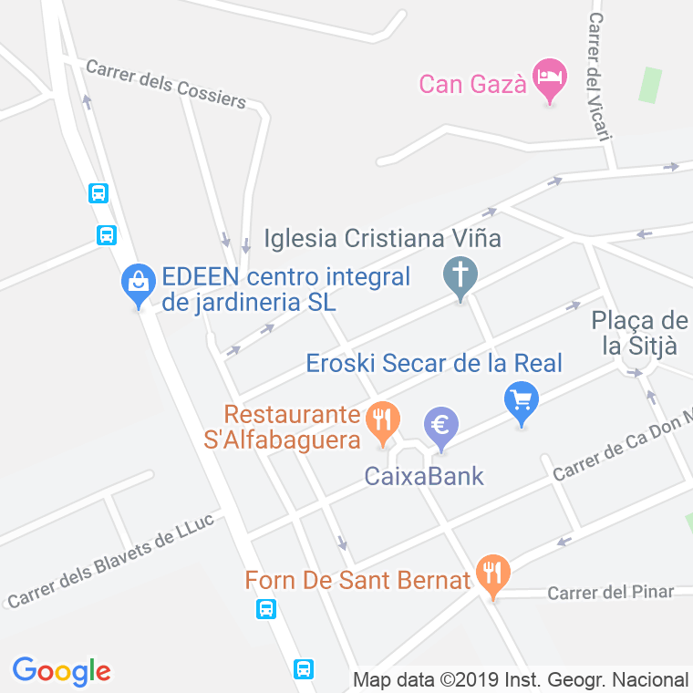Código Postal calle Font De La Vila en Palma de Mallorca