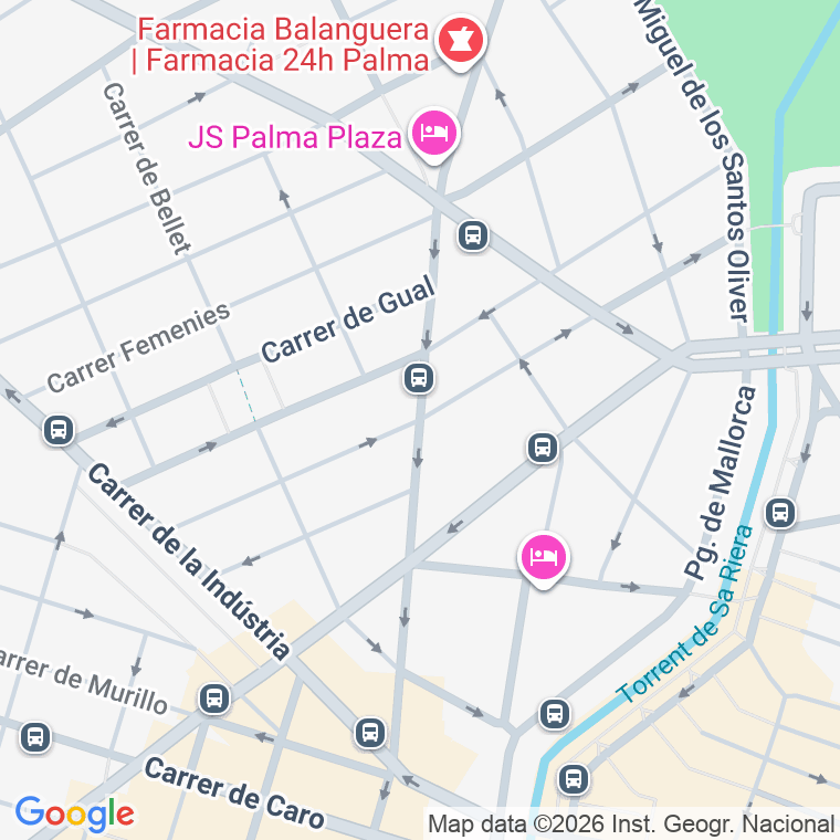 Código postal de Alos en Palma de Mallorca