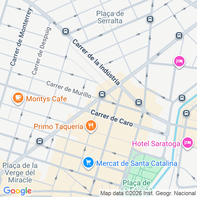 Código postal de Comte de Barcelona   (impares del 1 al 11)  (pares del 2 al 16) en Palma de Mallorca