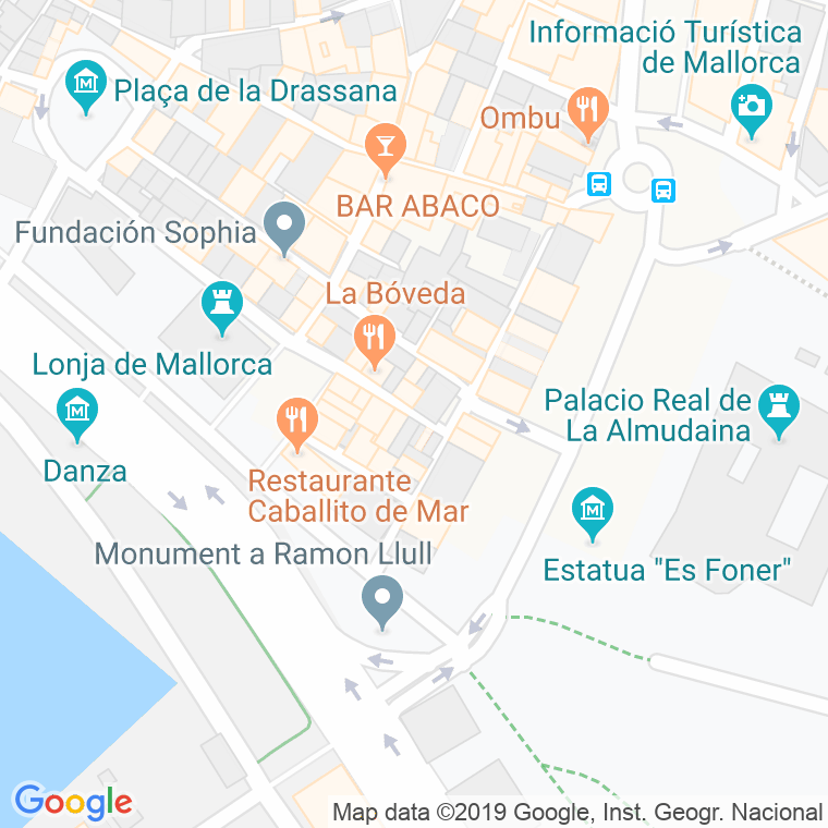 Código Postal calle Boteria en Palma de Mallorca