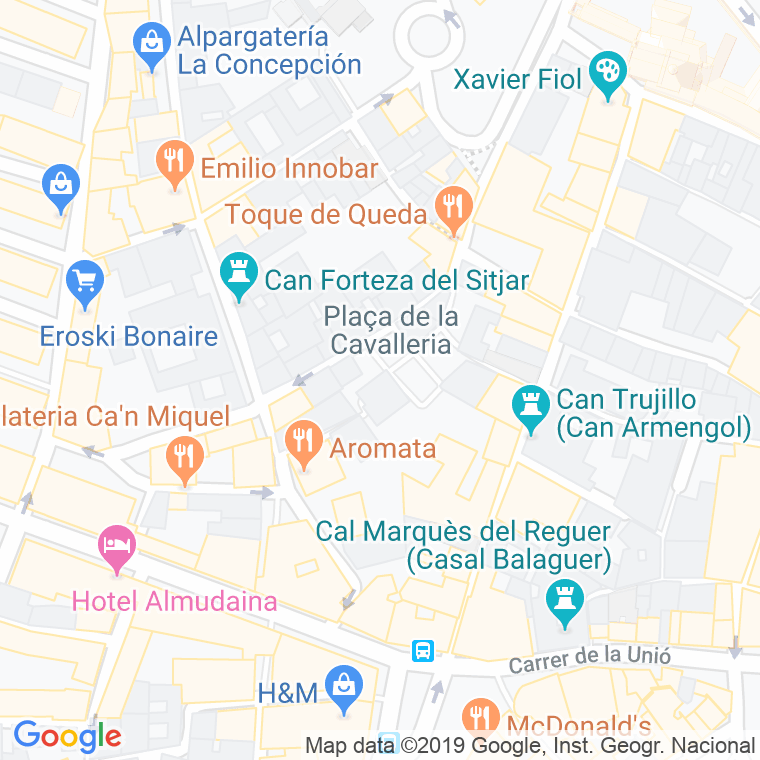 Código Postal calle Ermita en Palma de Mallorca