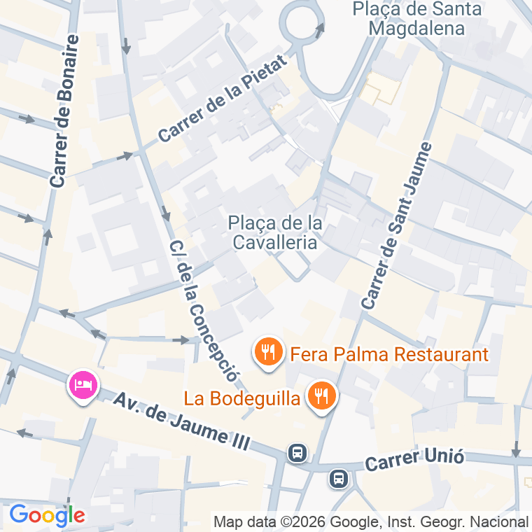 Código postal de Ermita en Palma de Mallorca