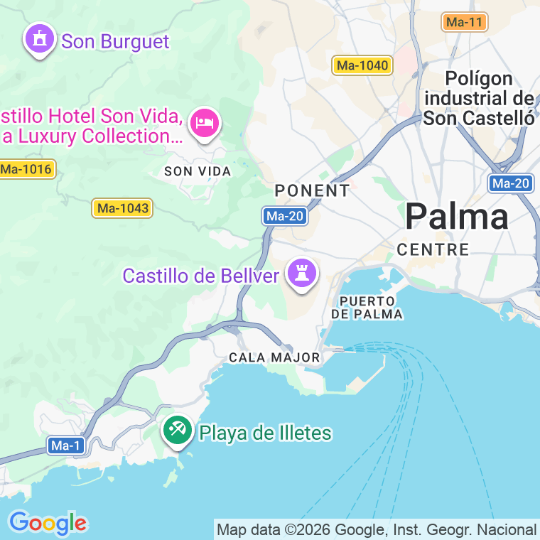 Código postal de Company en Palma de Mallorca