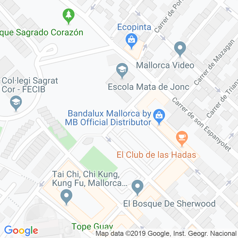Código Postal calle Hondures en Palma de Mallorca