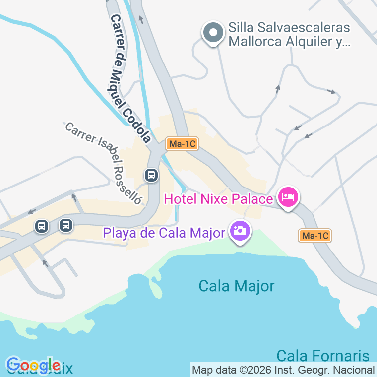 Código postal de Gavina en Palma de Mallorca