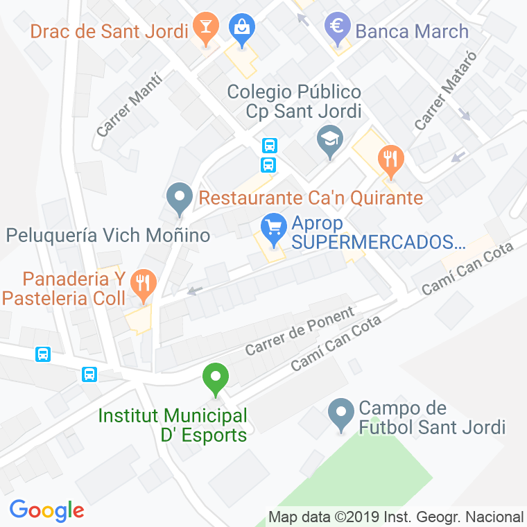 Código Postal calle Arada en Palma de Mallorca