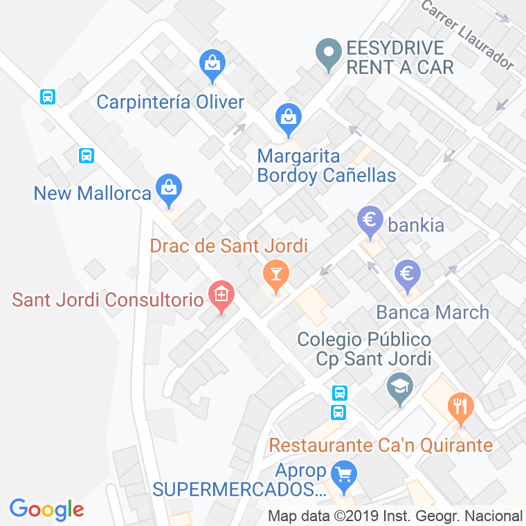 Código Postal calle Fornes en Palma de Mallorca