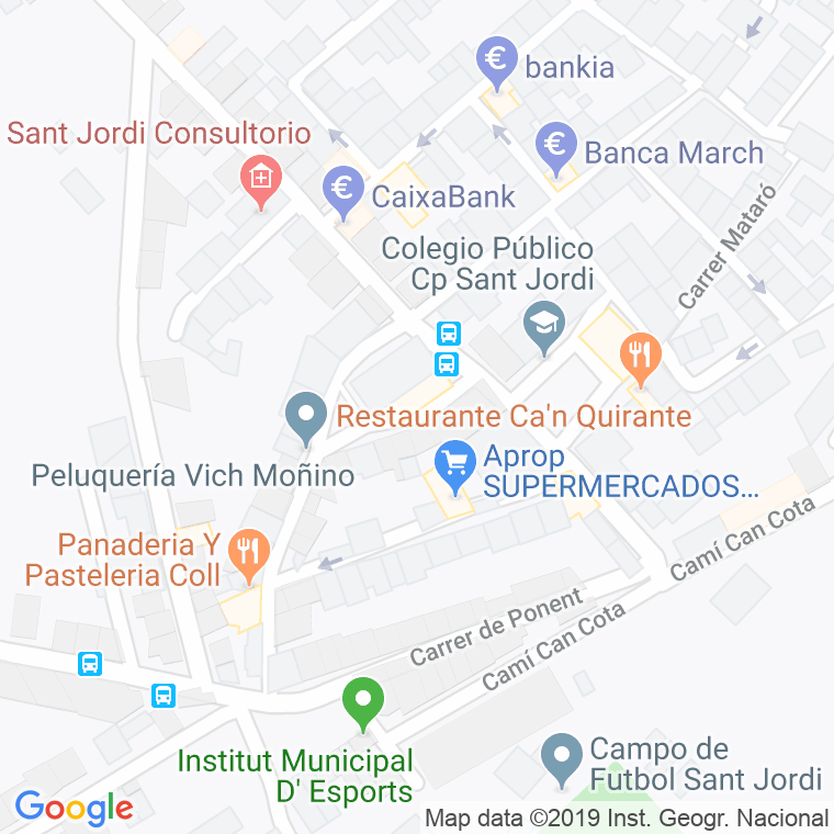Código Postal calle Monteros, plaça en Palma de Mallorca