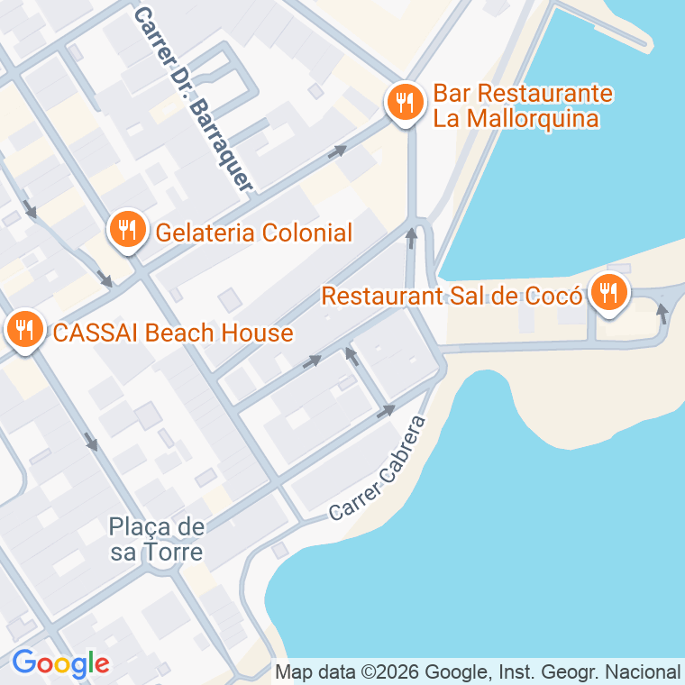 Código postal de Carre Burguera en Colonia de Sant Jordi