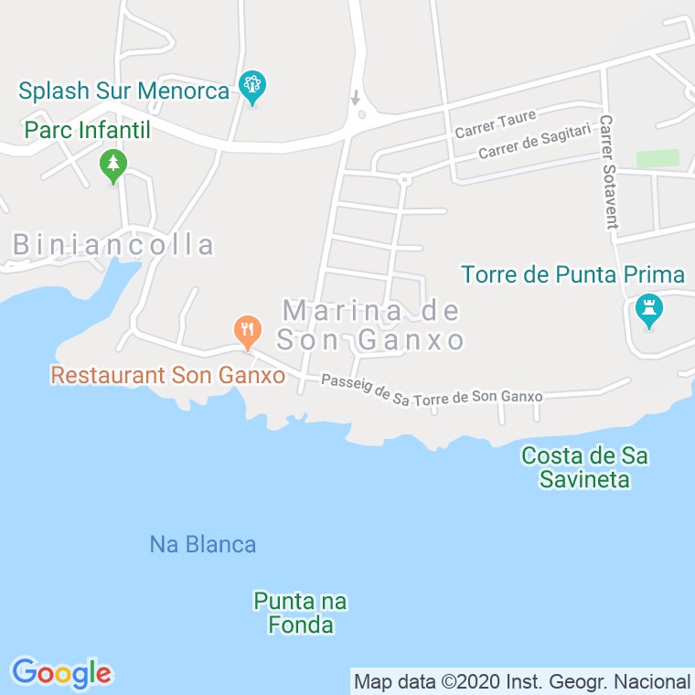 Código Postal de Marina De Son Gauxo en Illes Balears