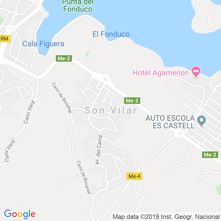 Código Postal de Son Vilar (Es Castell De Menorca) en Illes Balears