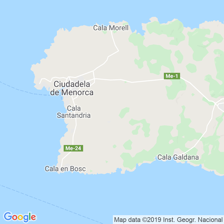 Código postal de Cuarteles y Pabellones Militares en Illes Balears