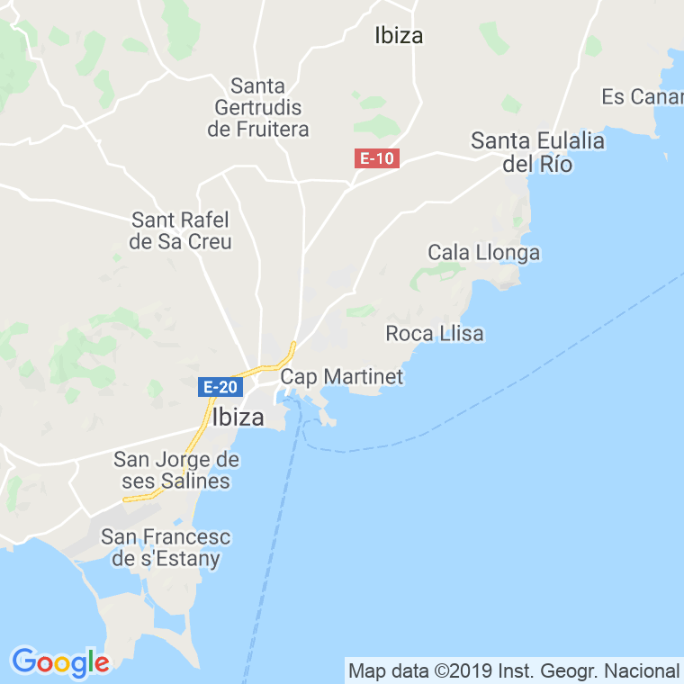 Código Postal de Marina De Las Monjas en Illes Balears