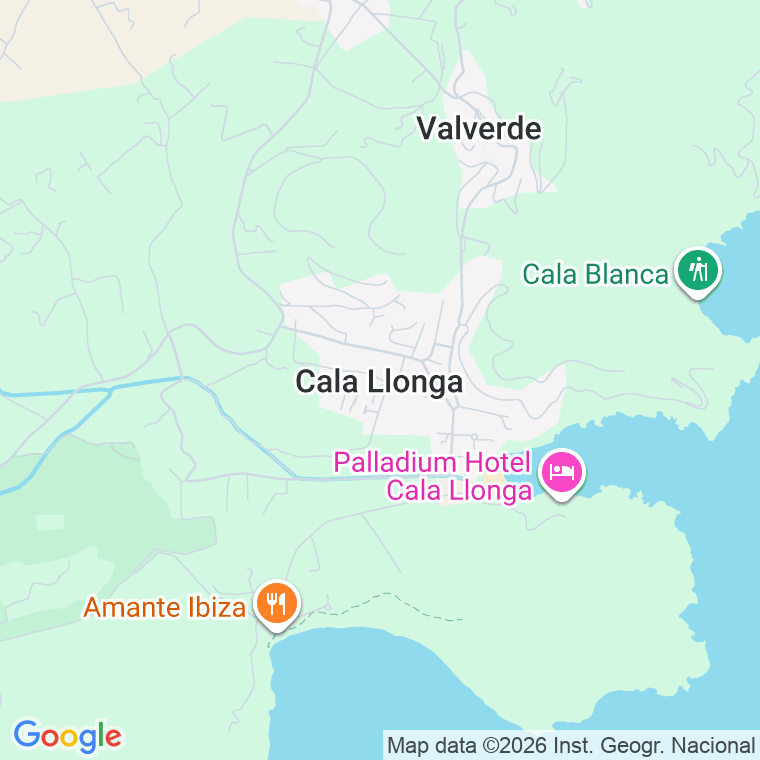 Código postal de Cala Llonga, de en Illes Balears
