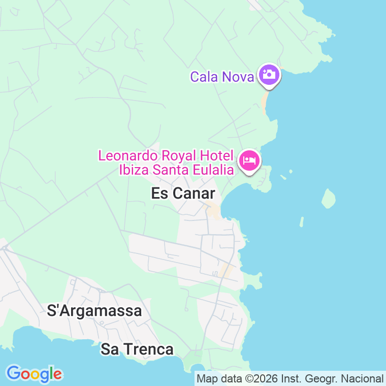 Código postal de Es Cana en Illes Balears