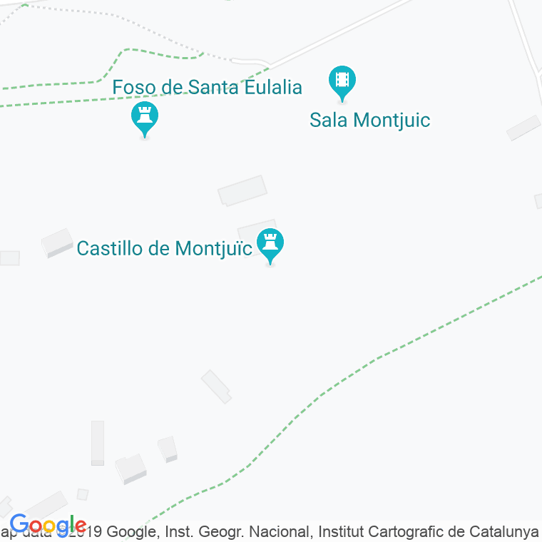Código Postal calle Montjuic Del Carme, Dels en Barcelona