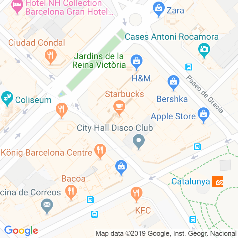 Código Postal calle Alsina en Barcelona