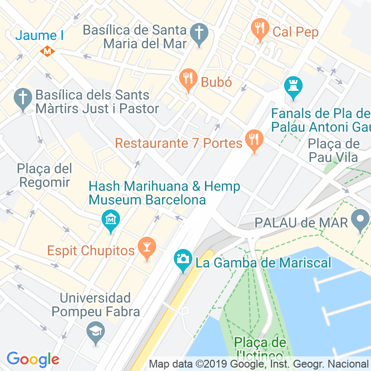 Código Postal calle Antonio Lopez, D', plaça (Impares Del 5 Al Final)  (Pares Del 6 Al Final) en Barcelona