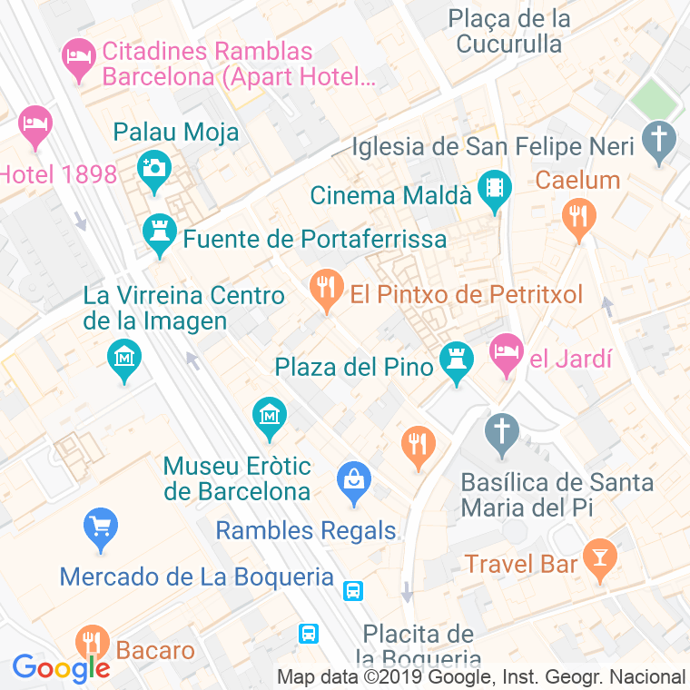 Código Postal calle Arcs   (Impares Del 1 Al Final)  (Pares Del 2 Al Final) en Barcelona