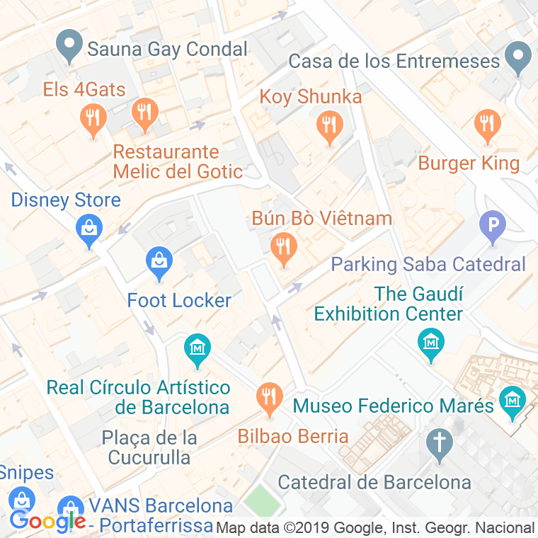Código Postal calle Isidre Nonell, plaça en Barcelona