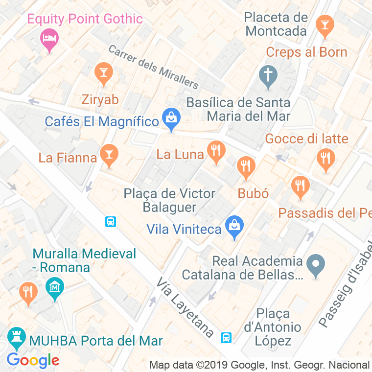 Código postal de Abaixadors en Barcelona