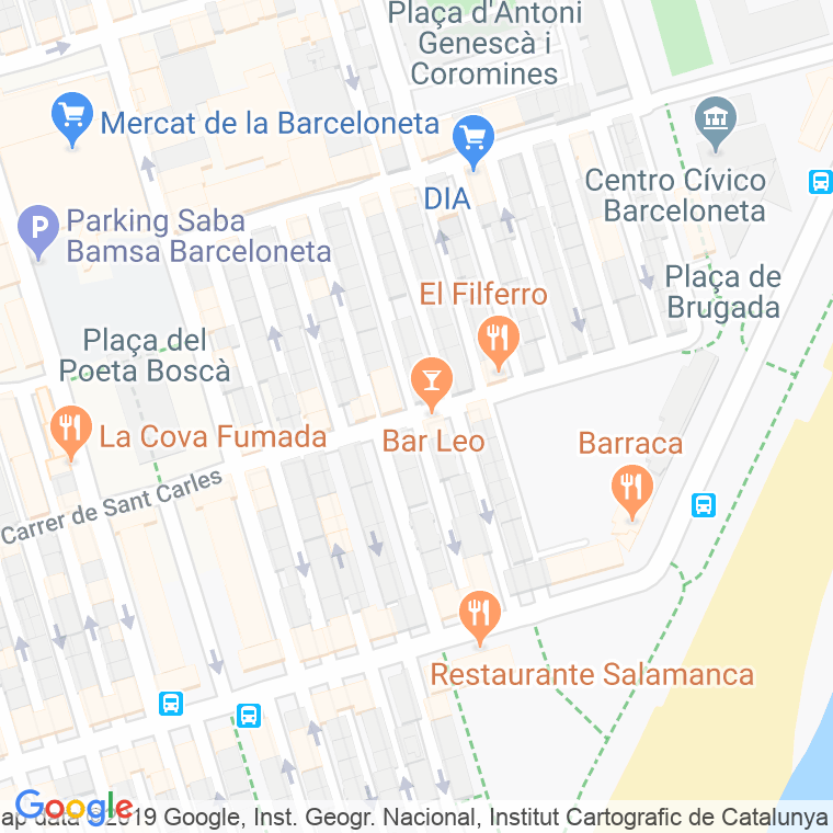 Código postal de Alcanar en Barcelona