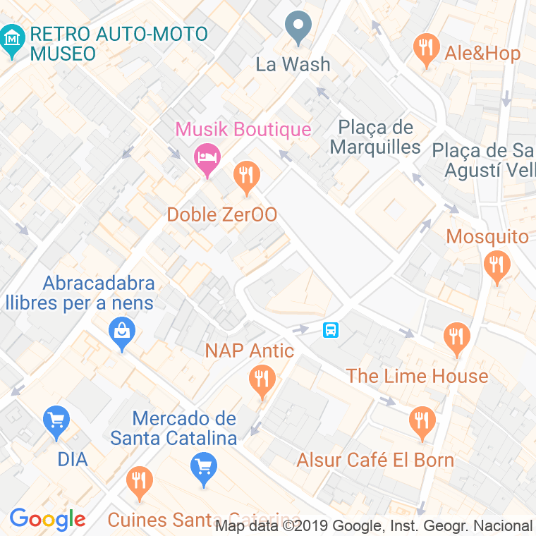 Código postal de Arc de Sant Cristofol en Barcelona