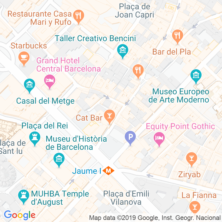 Código postal de Arc de Sant Onofre en Barcelona