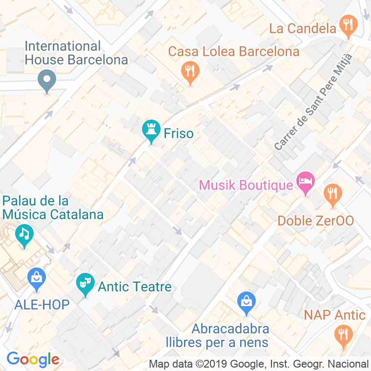 Código postal de Argenter en Barcelona