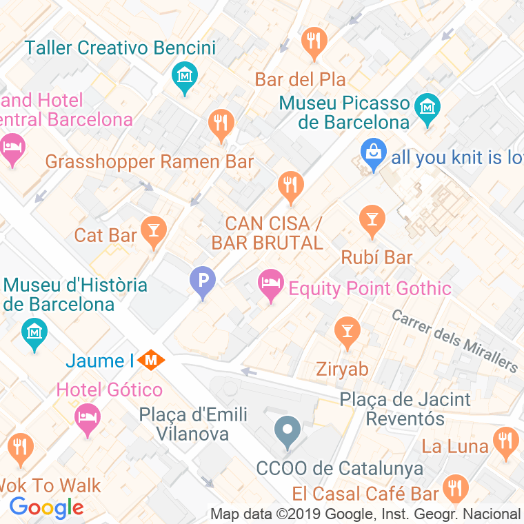 Código postal de Esquirol en Barcelona