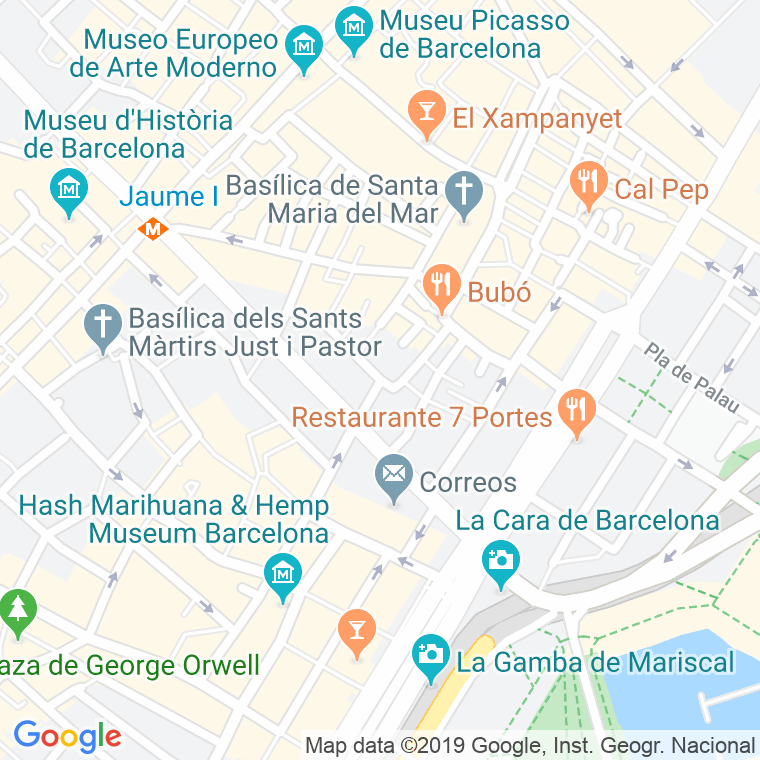 Código postal de Joan Massana en Barcelona