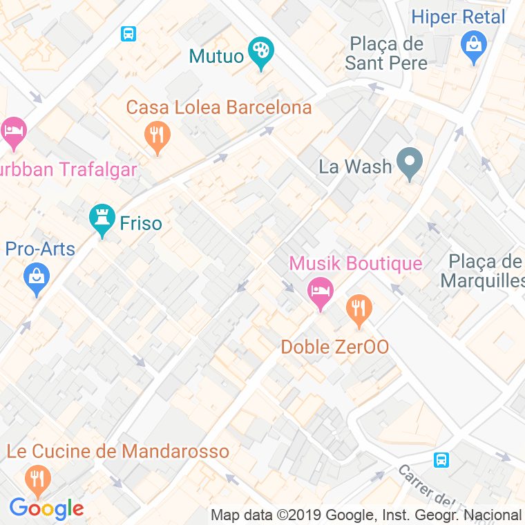 Código postal de Monec en Barcelona
