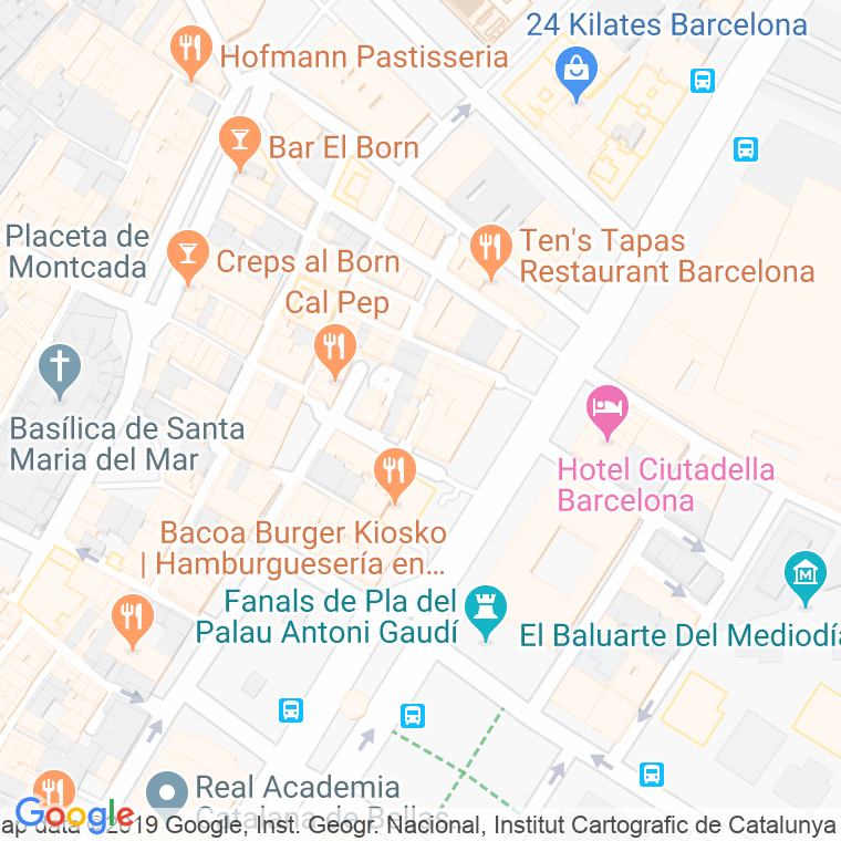 Código postal de Pou de L'estany en Barcelona