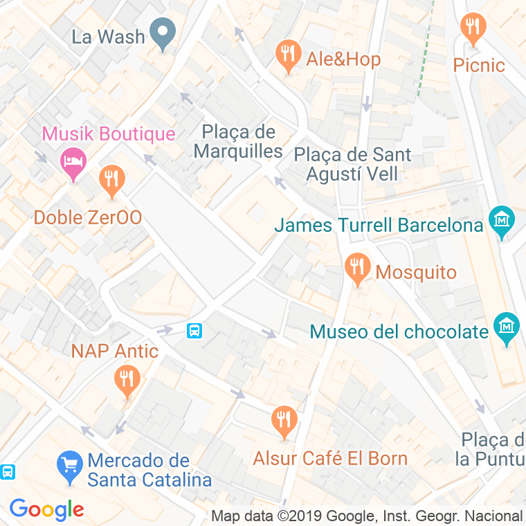Código postal de Pou de la Figuera en Barcelona