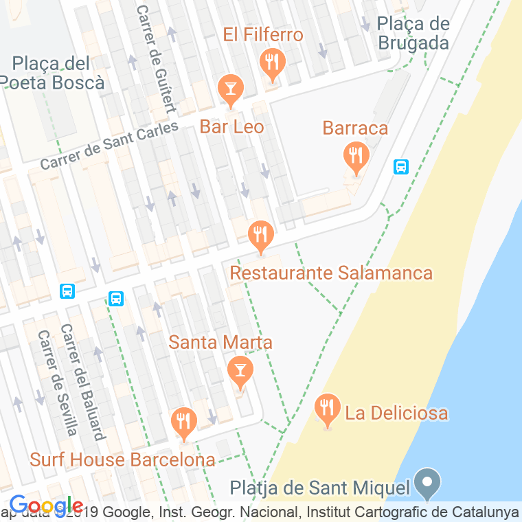 Código postal de Salamanca en Barcelona