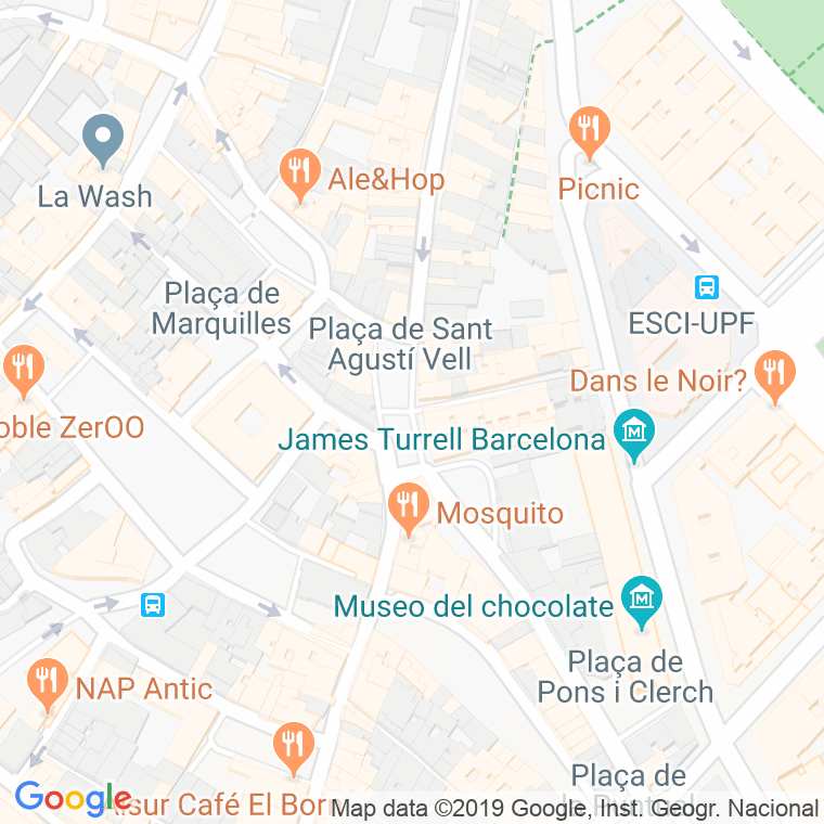 Código postal de Tiradors en Barcelona