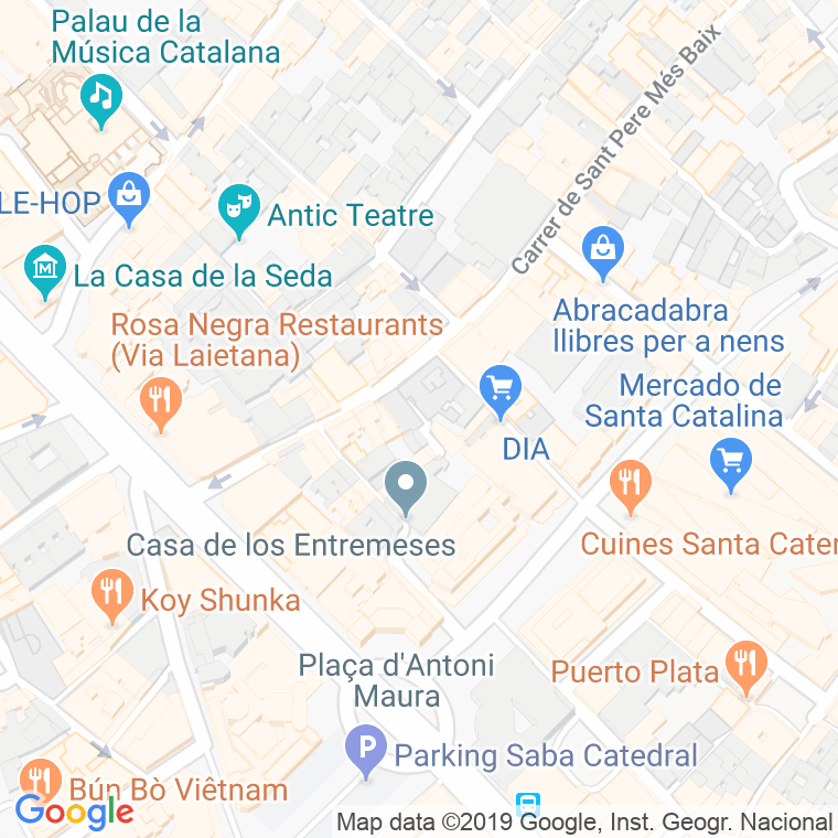 Código postal de Volta de la Perdiu, de la en Barcelona