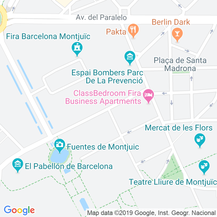 Código Postal calle Rius I Taulet, De, avinguda (Impares Del 1 Al Final)  (Pares Del 2 Al Final) en Barcelona