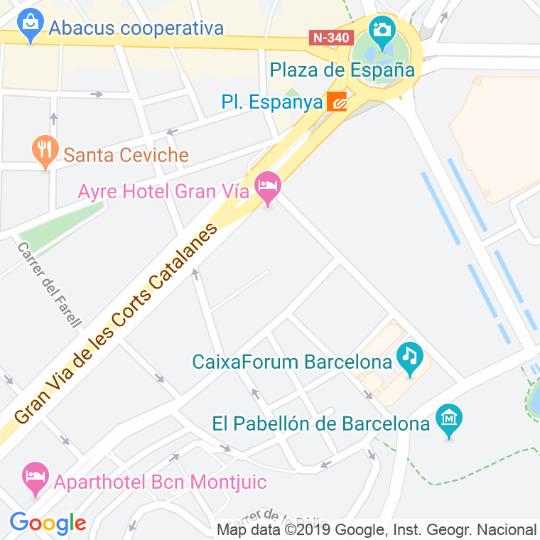 Código Postal calle Sant Ferriol en Barcelona