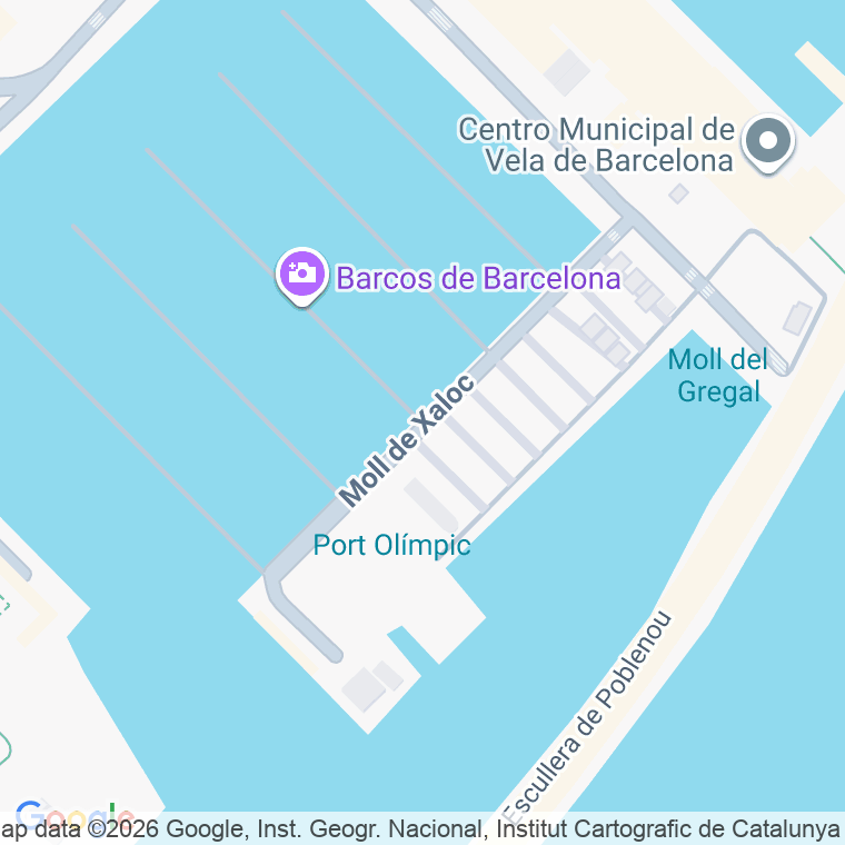 Código postal de Moll de Xaloc en Barcelona