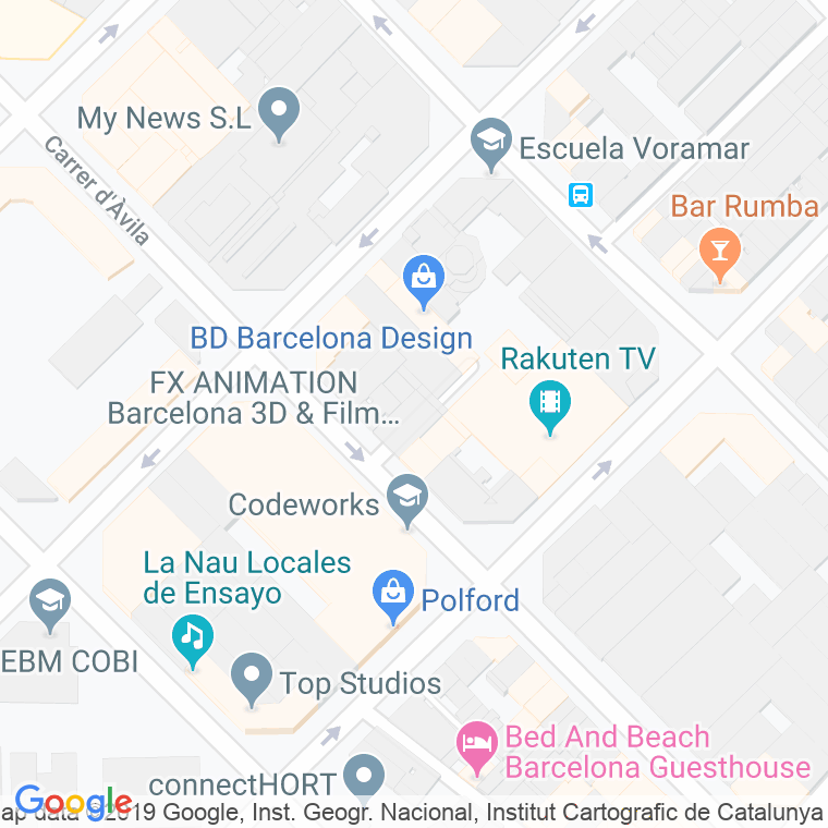 Código Postal calle Montoya, passatge en Barcelona