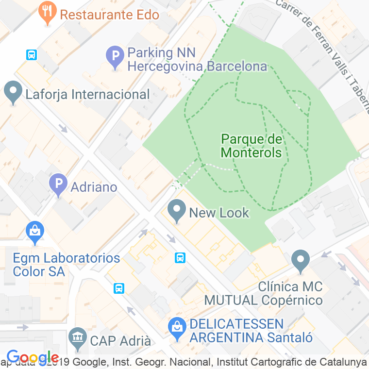 Código Postal calle Gualbes en Barcelona