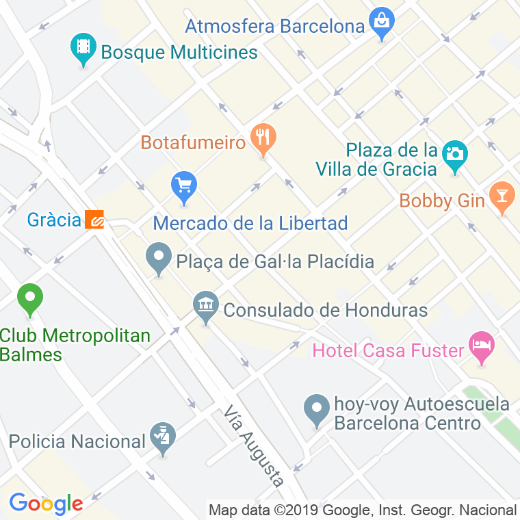 Código Postal calle Vic en Barcelona