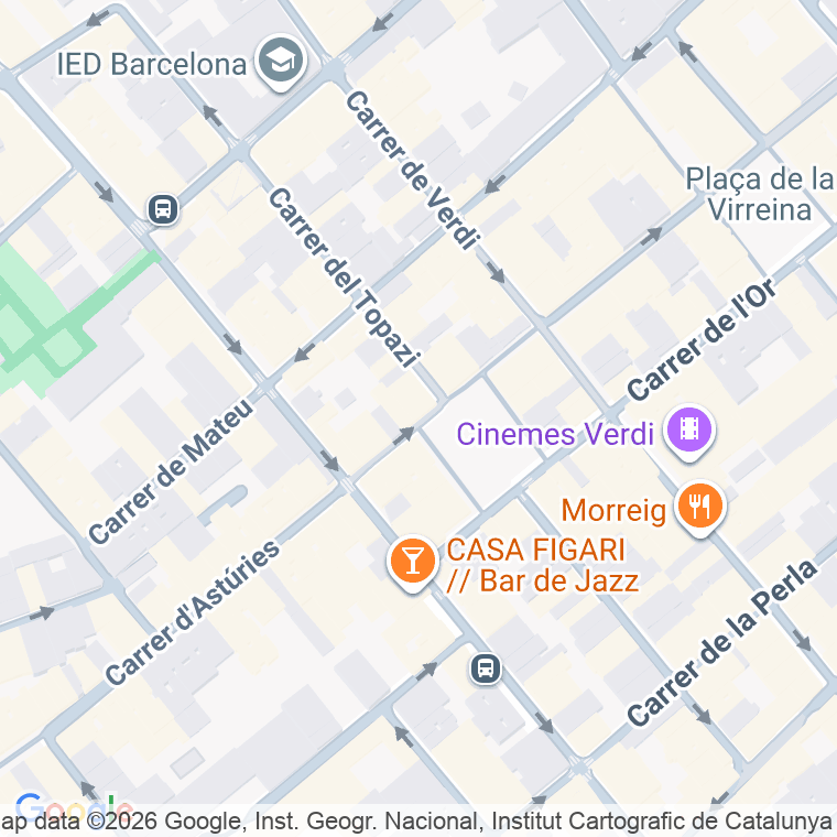 Código postal de Diamant, Plaça en Barcelona