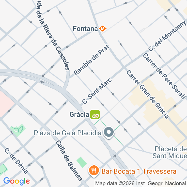 Código postal de Sant Marc en Barcelona