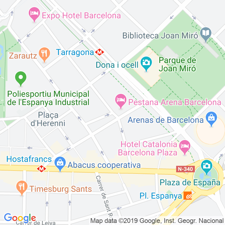 Código Postal calle Cai Celi en Barcelona