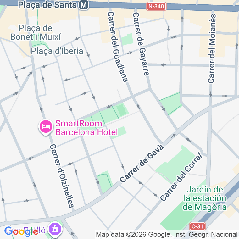 Código postal de Noguera Pallaresa en Barcelona