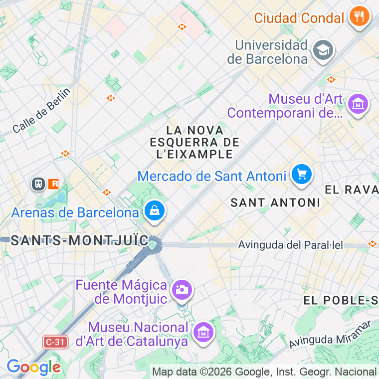 Código postal de Calabria   (impares del 1 al 183)  (pares del 2 al 182) en Barcelona