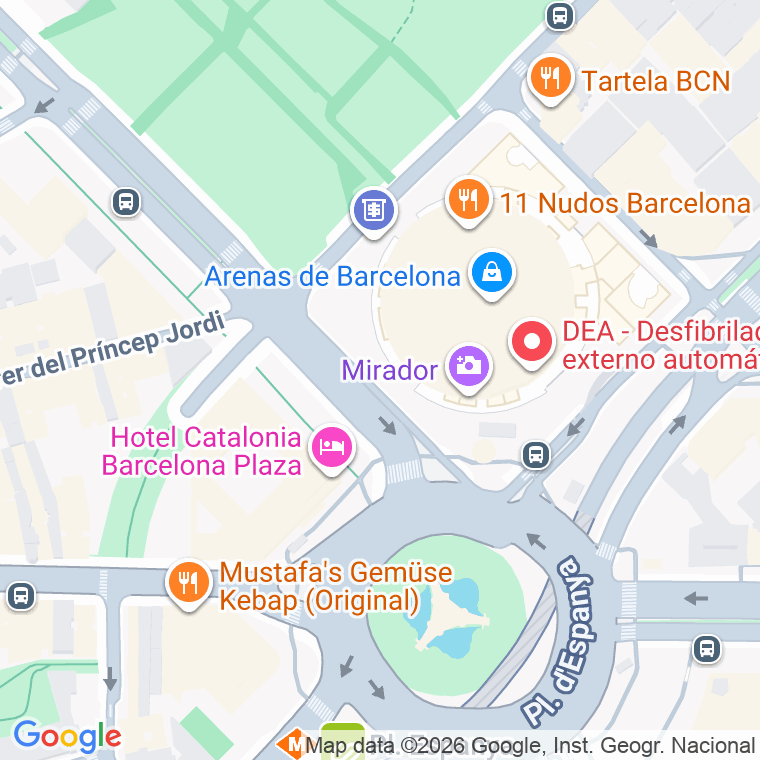 Código postal de Tarragona   (pares del 2 al Final) en Barcelona