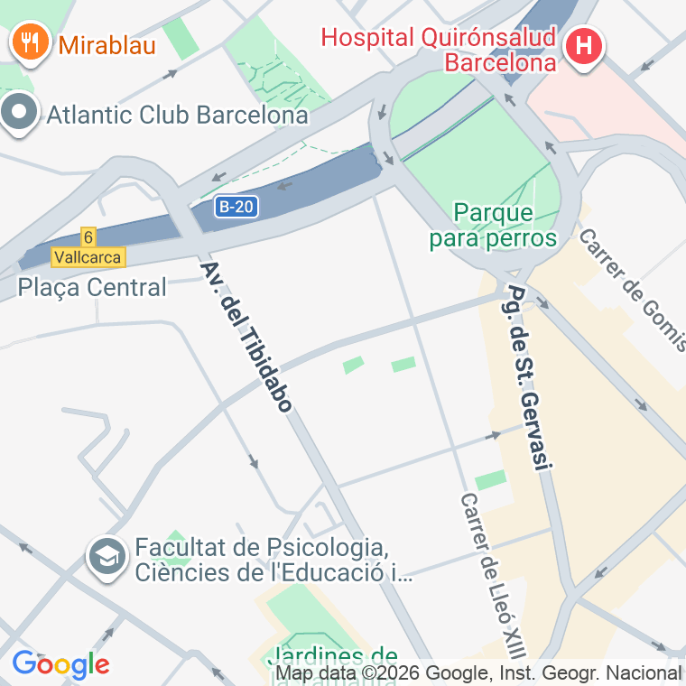 Código postal de C Roman Macaya en Barcelona